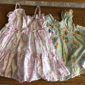 Janie and Jack Dresses. 12-18 months